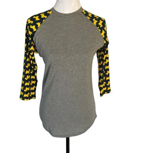 LuLaRoe | Tops | Raglan Baseball Tee Shirt Randy Xs Nwt LuLaRoe | Tops | Raglan Baseball Tee Shirt Randy Xs Nwt
